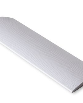 גדר PVC לבנה
